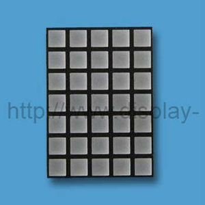 2 inch 5x7 LED Square Dot Matrix